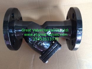 ANSI y strainer flanged ends