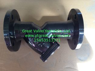 ANSI y strainer flanged ends