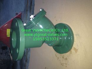 ANSI y strainer flanged ends