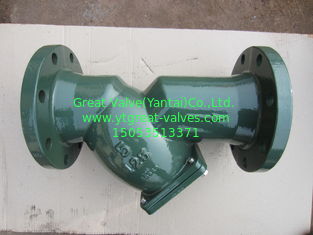 ANSI y strainer flanged ends