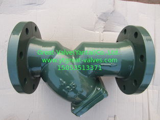 ANSI y strainer flanged ends