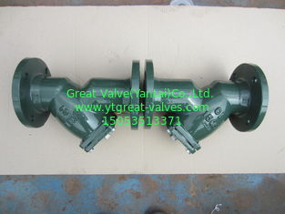 ANSI y strainer flanged ends