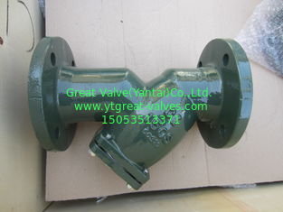 ANSI y strainer flanged ends
