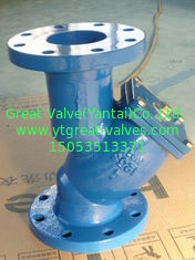 ANSI y strainer flanged ends