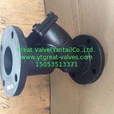 ANSI y strainer flanged ends