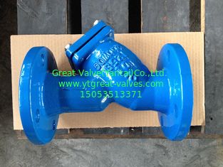 ANSI y strainer flanged ends