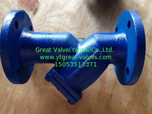 ANSI y strainer flanged ends