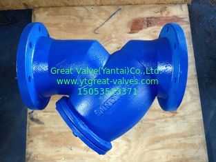 ANSI y strainer flanged ends