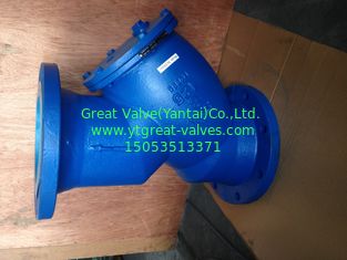ANSI y strainer flanged ends
