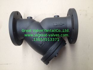 ANSI y strainer flanged ends