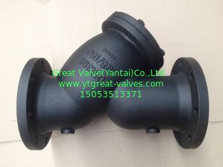 ANSI y strainer flanged ends