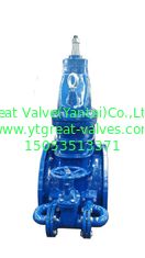 DI  metal gate valve F4 with IN-BUILT by pass