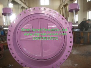 butterfly valve with hammer