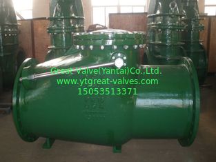 butterfly valve with hammer