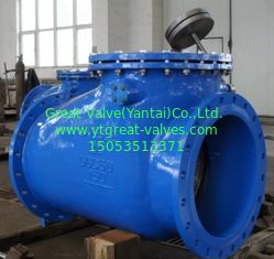 butterfly valve with hammer
