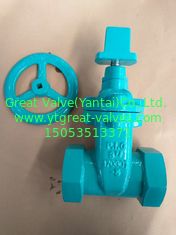 ANSI gate valve threaded ends