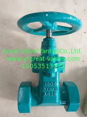 ANSI gate valve threaded ends
