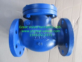 803-F DIN check valve flanged ends