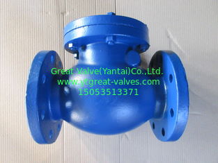 803-F DIN check valve flanged ends