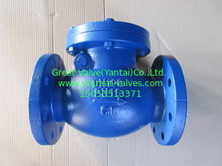 803-F DIN check valve flanged ends