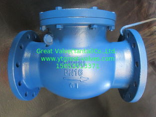 803-F DIN check valve flanged ends