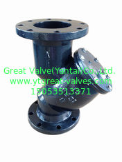 ANSI y strainer flanged ends