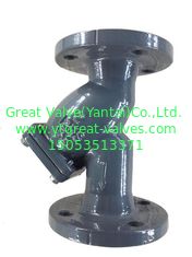 ANSI y strainer flanged ends
