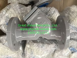 ANSI y strainer flanged ends