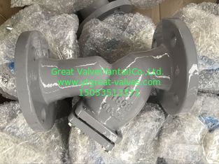 ANSI y strainer flanged ends