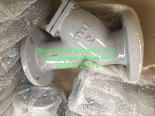 ANSI y strainer flanged ends