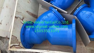 ANSI y strainer flanged ends