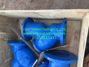 ANSI y strainer flanged ends