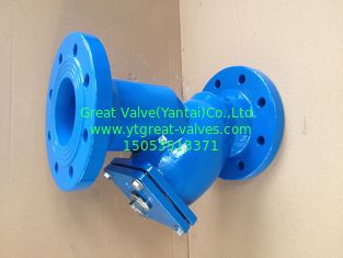 ANSI y strainer flanged ends