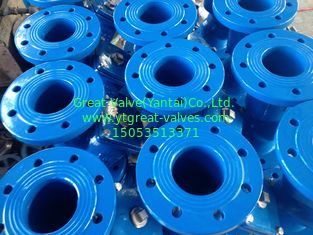 ANSI y strainer flanged ends