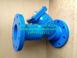 ANSI y strainer flanged ends