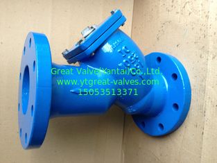 ANSI y strainer flanged ends