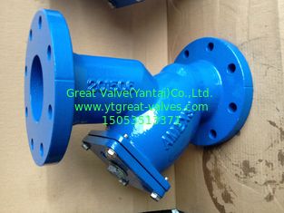 ANSI y strainer flanged ends