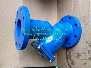 ANSI y strainer flanged ends