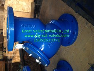 ANSI y strainer flanged ends