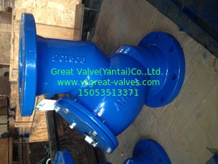 ANSI y strainer flanged ends