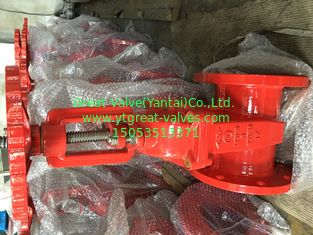 ANSI   resilient gate valve RS flanged ends