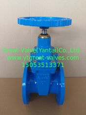 DIN resilient gate valve