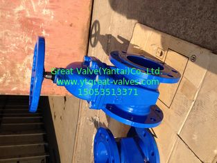DIN resilient gate valve
