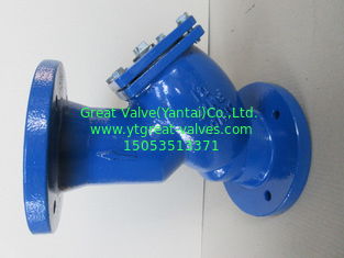 BS  TABLE -D  Y strainer FLANGED ENDS