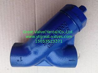 557-F NPT CAST IRON Y STRIANER THREADED ENDS