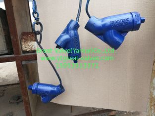557-F NPT CAST IRON Y STRIANER THREADED ENDS