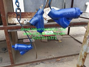 557-F NPT CAST IRON Y STRIANER THREADED ENDS