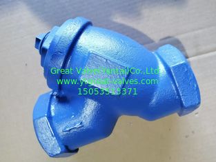 ANSI y strainer threaded ends