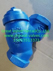 ANSI y strainer threaded ends