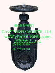 (ANSI) Cast Iron Clip Gate Valve threaded Ends